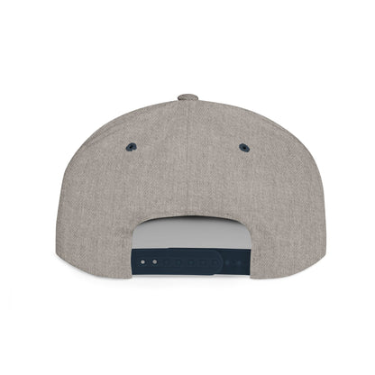 Stylish Flat Bill Snapback Hat - Show Up Statement Cap for Trendsetters, Casual Events, Gift, Streetwear, Everyday Use