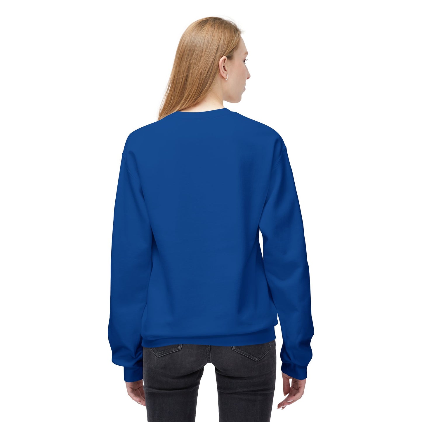 Men's Warning Wrong Way Sweatshirt | Cozy Midweight Crewneck