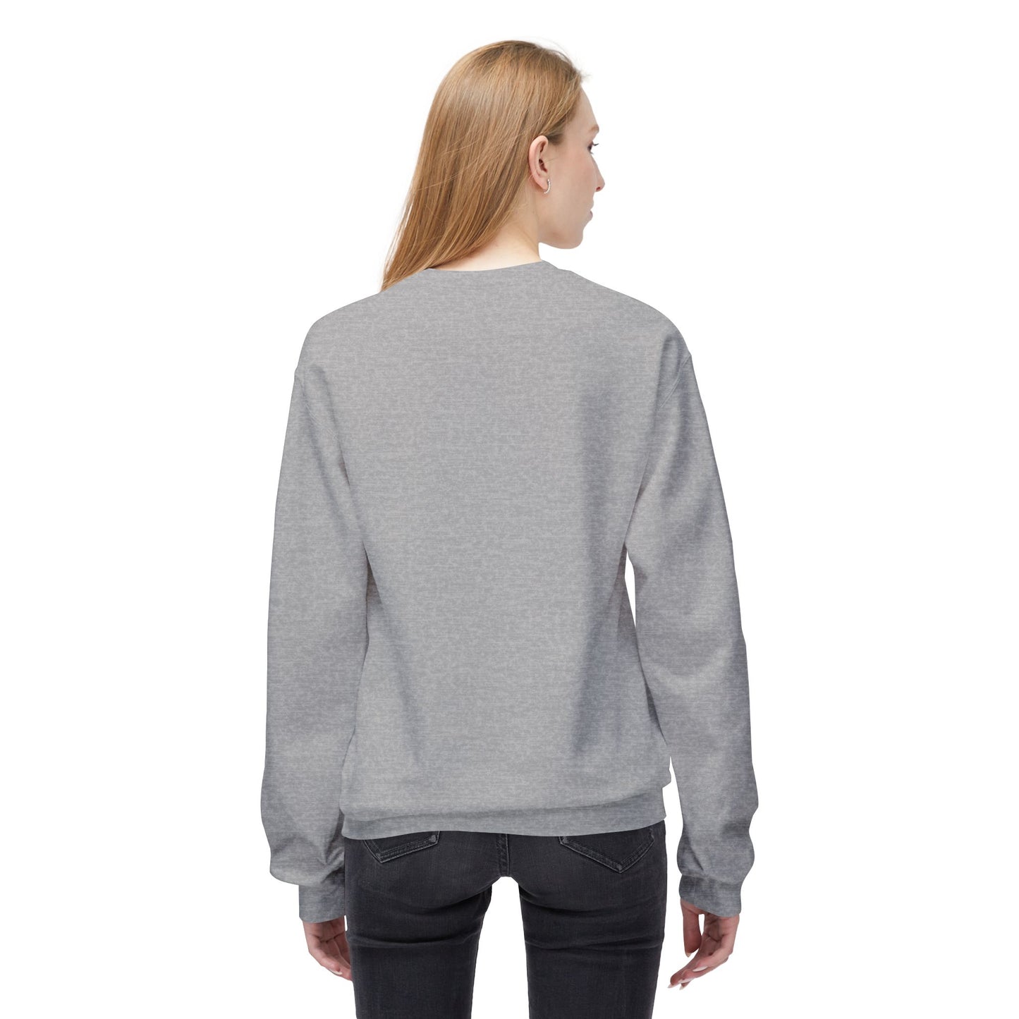 Men's Warning Wrong Way Sweatshirt | Cozy Midweight Crewneck