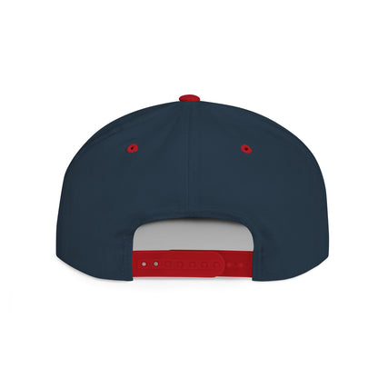 Stylish Flat Bill Snapback Hat - Show Up Statement Cap for Trendsetters, Casual Events, Gift, Streetwear, Everyday Use
