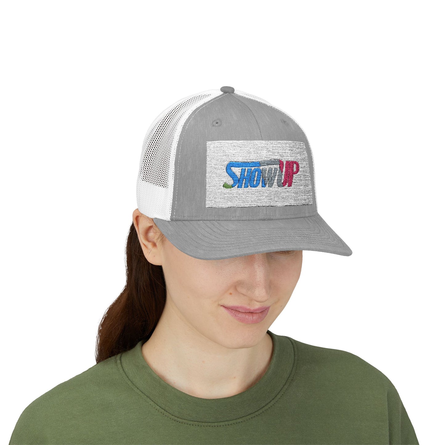 Trendy Snapback Cap - Show Up, Casual Outfit, Gift for Him, Sporty Accessories, Summer Fashion, Outdoor Activities
