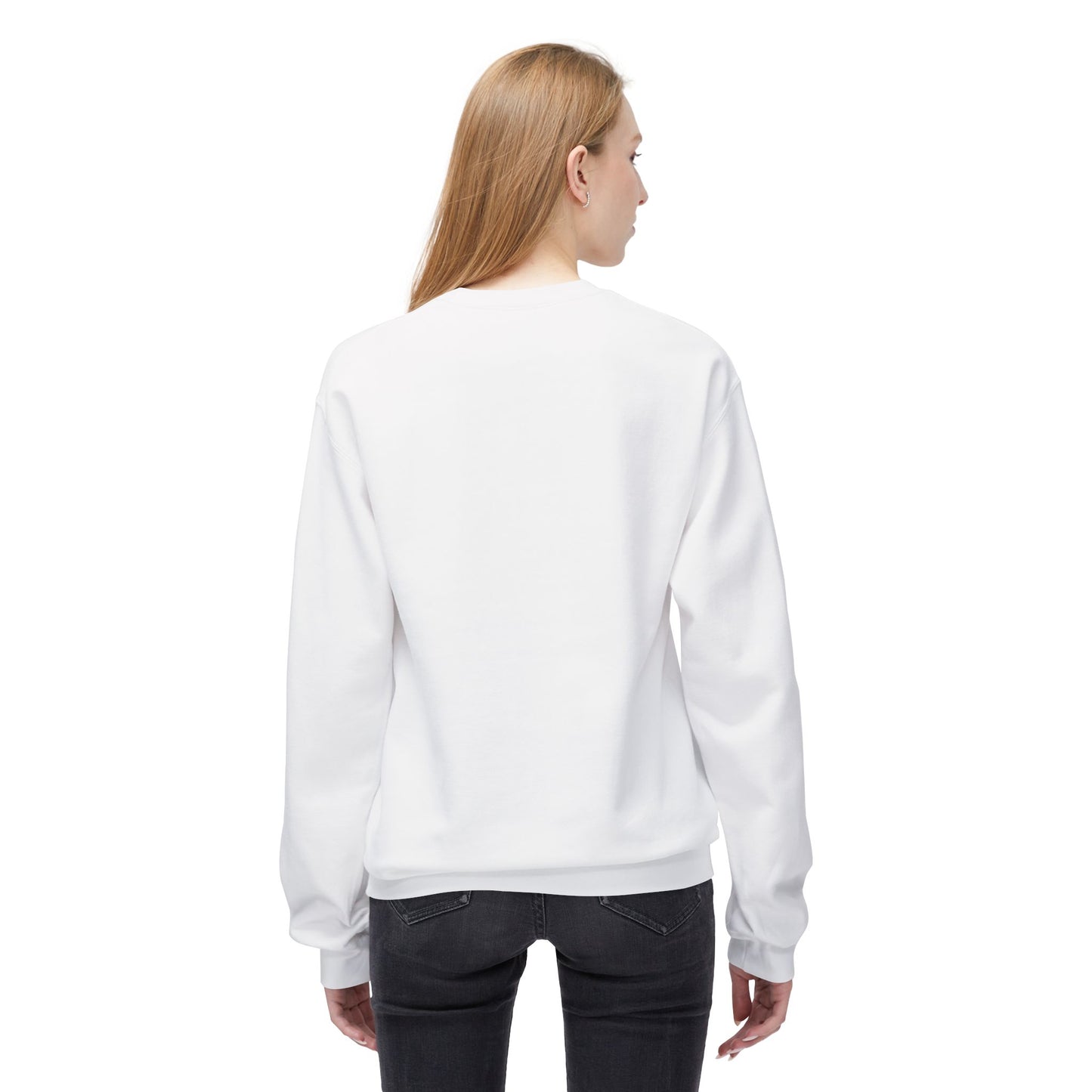 Men's Warning Wrong Way Sweatshirt | Cozy Midweight Crewneck